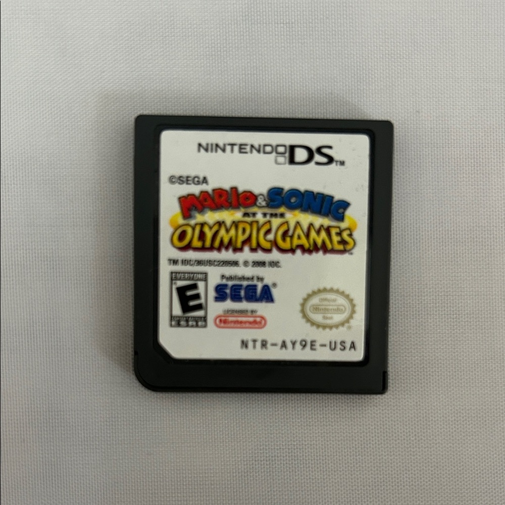 Mario & Sonic at the Olympic Games - Nintendo DS Game Cartridge